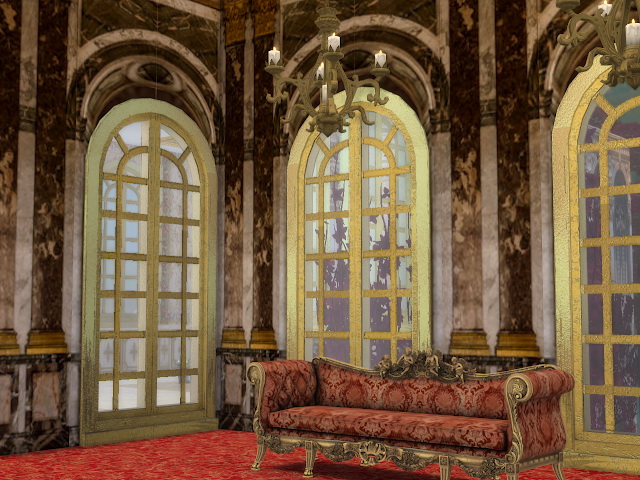 Sims 4 Versailles Window & Wall at Anna Quinn Stories