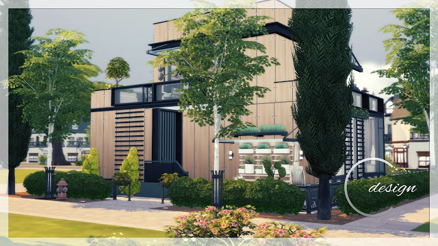 Sims 4 Eco Townhouse at Cross Design