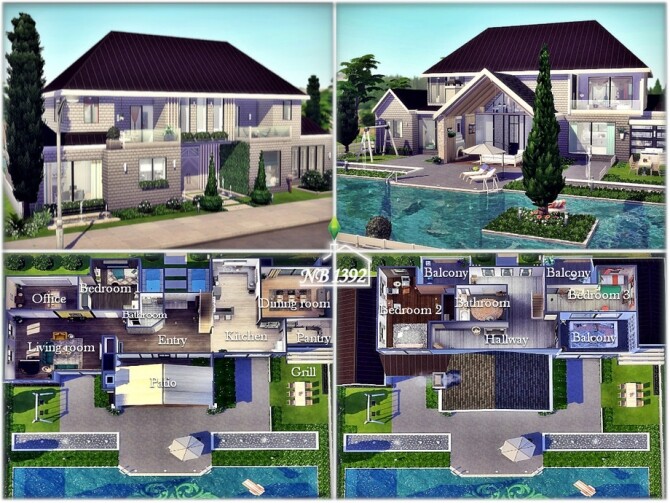 Sims 4 Luxurious Abode by nobody1392 at TSR
