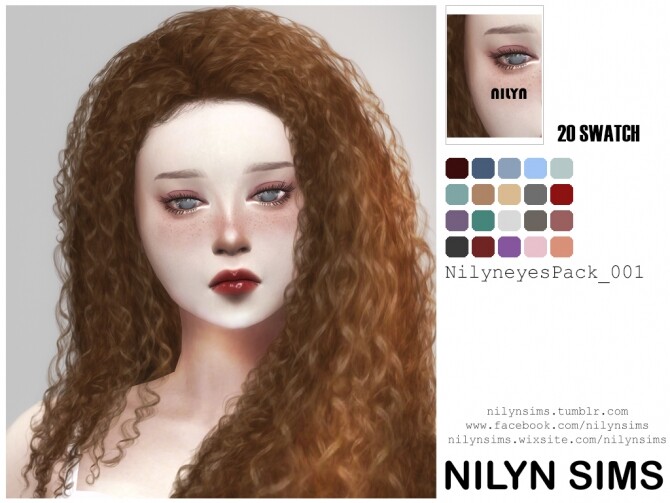 Sims 4 EYESPACK 001 at Nilyn Sims 4