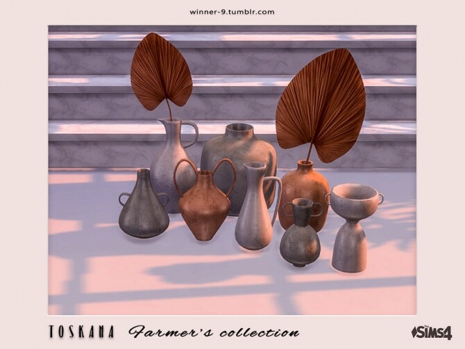 Sims 4 Toskana Farmers collection by Winner9 at TSR