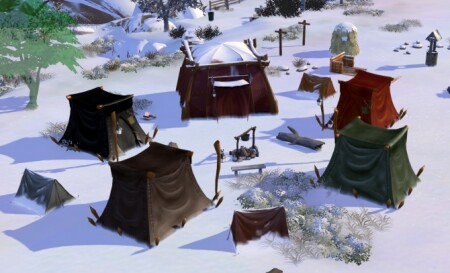 TSM Tents part 2 – Bandit Tents at Medieval Sim Tailor