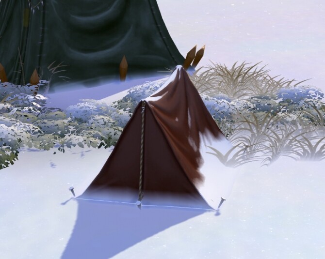 Sims 4 TSM Tents part 2   Bandit Tents at Medieval Sim Tailor