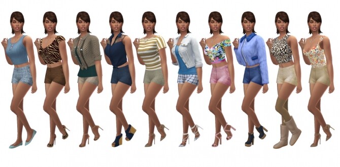 Sims 4 BG HOT PANTS at Sims4Sue