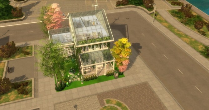 Sims 4 THE ARTIST TOWNHOUSE at Paradoxx Sims