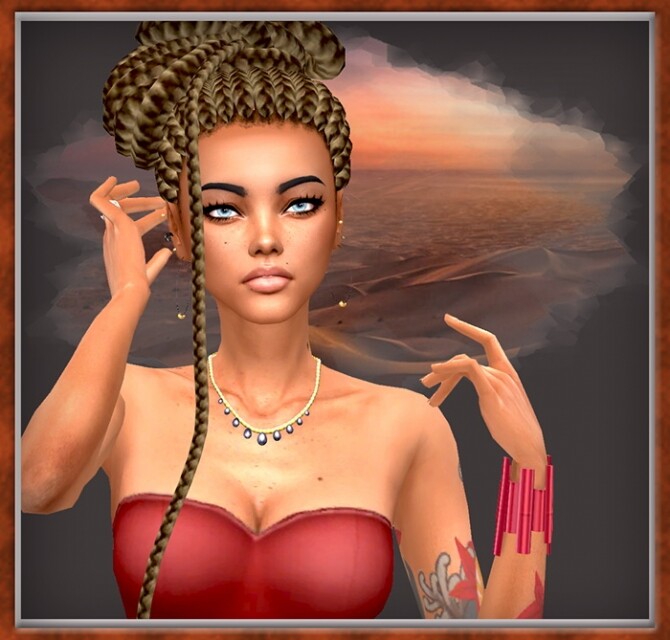 Sims 4 Malika by Mich Utopia at Sims 4 Passions