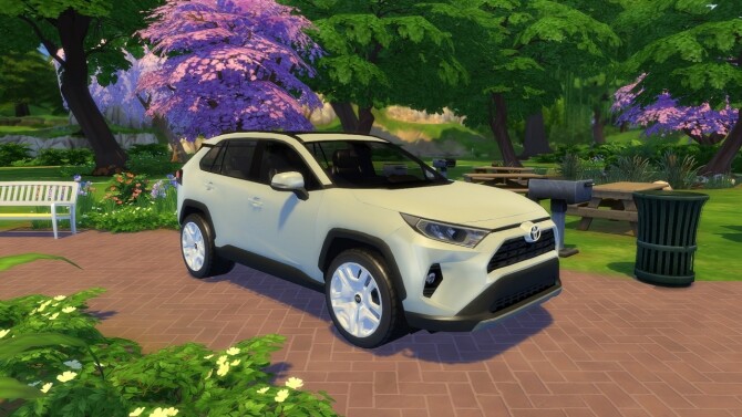 Sims 4 Toyota RAV4 at LorySims