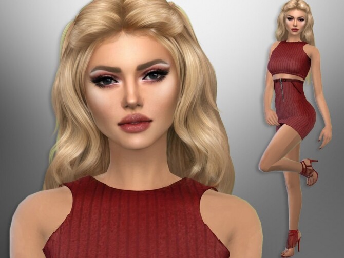 Sims 4 Lidia Larson by divaka45 at TSR