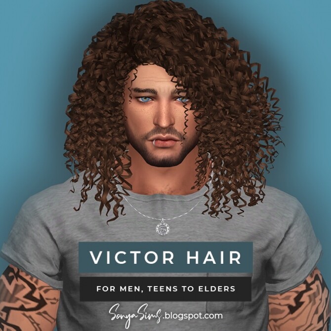 Sims 4 BETH, VICTOR & NICOLE HAIRS at Sonya Sims