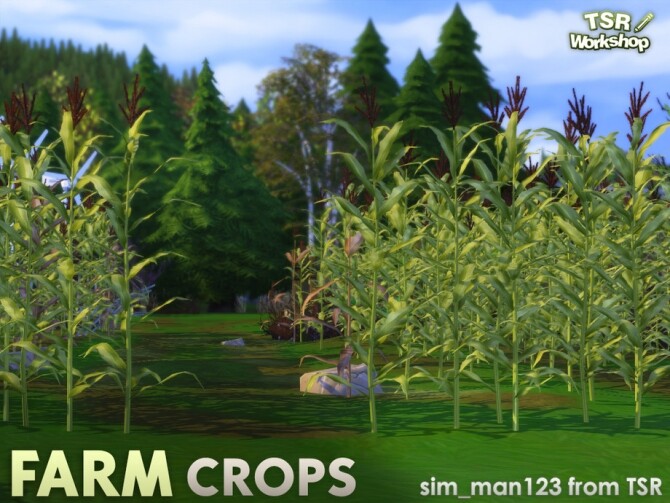 Sims 4 Farm Crops by sim man123 at TSR