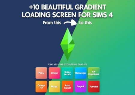 +10 beautiful gradient loading screen at DH4S