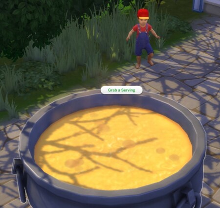 Toddlers can Eat from Cauldrons by Iced Cream at Mod The Sims