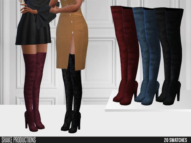 499 Boots by ShakeProductions at TSR » Sims 4 Updates