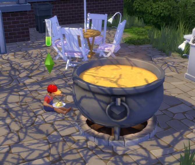 Sims 4 Toddlers can Eat from Cauldrons by Iced Cream at Mod The Sims