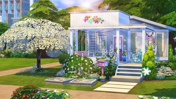 Sims 4 BIG SISTER DREAM TINY HOUSE at Aveline Sims