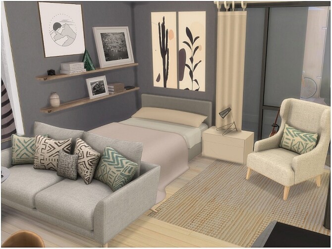 Sims 4 Modern Housing by lotsbymanal at TSR