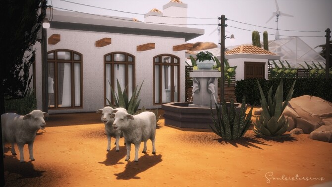 Sims 4 Casa Floranca (Greenhouse) at SoulSisterSims