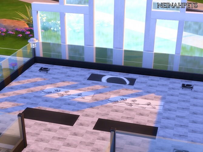 Sims 4 Vella Travertine Tiles by neinahpets at TSR