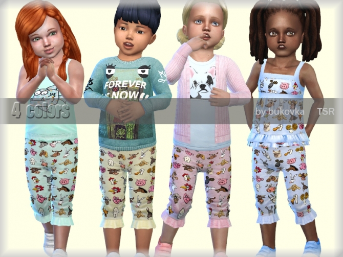 Breeches Fun Farm Set by bukovka at TSR » Sims 4 Updates