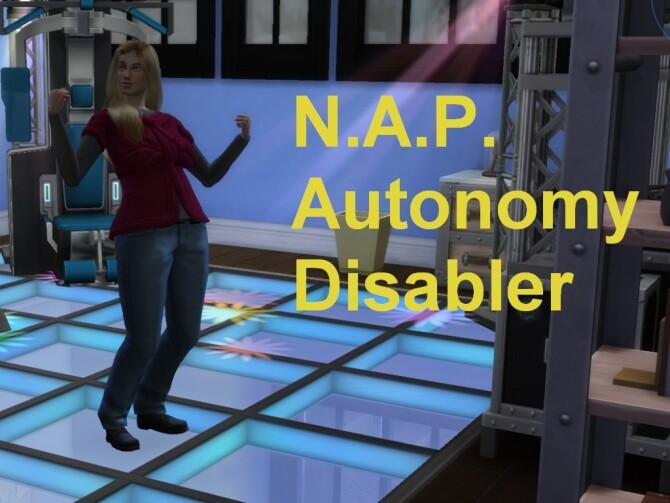 Sims 4 N.A.P. Autonomy Disabler for My Households by wertyuio86 at Mod The Sims