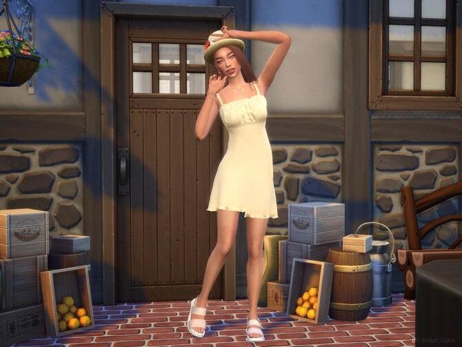 Sims 4 Dress No.4 by Alexa Catt at TSR