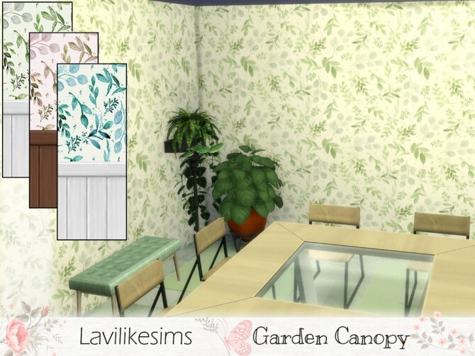 Sims 4 Garden Canopy by lavilikesims at TSR