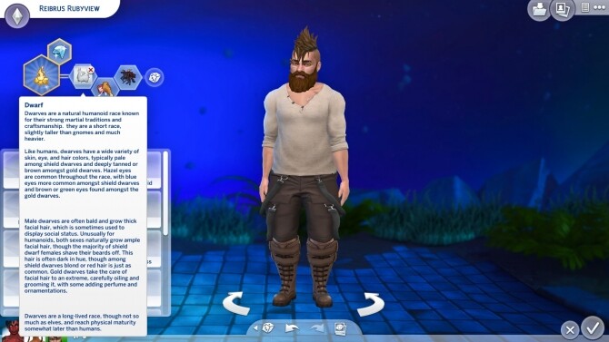 Sims 4 Dungeons & Dragons Races as Traits by Emoria at Mod The Sims