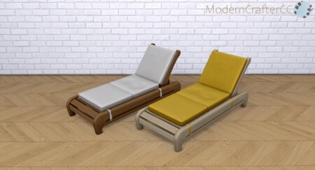 Tempting Teak Lounge Chair Recolour Set at Modern Crafter CC
