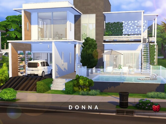 Sims 4 Donna home by melapples at TSR