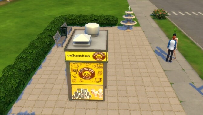 Sims 4 Columbus coffee to go! by ArLi1211 at Mod The Sims