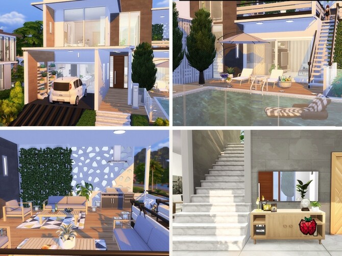 Sims 4 Donna home by melapples at TSR