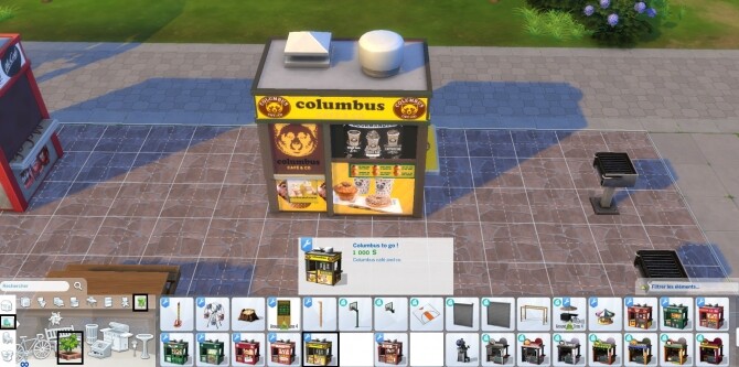 Sims 4 Columbus coffee to go! by ArLi1211 at Mod The Sims