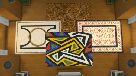Designer Rugs 2 by AdonisPluto at Mod The Sims