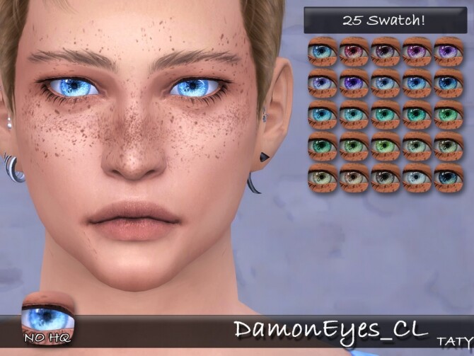 Sims 4 Damon Eyes CL by tatygagg at TSR