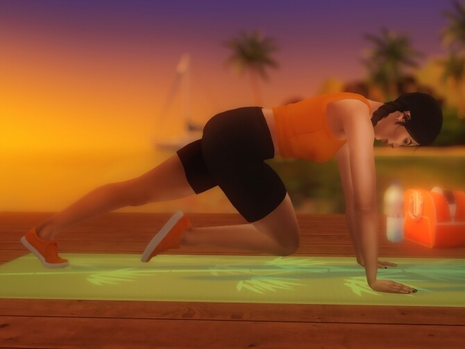 Sims 4 Workout Poses at Katverse