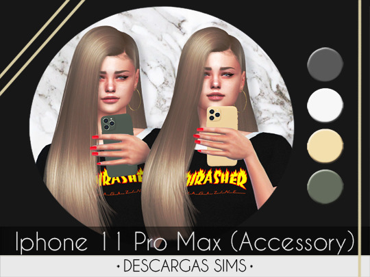 Sims 4 Iphone 11 Pro Max at Descargas Sims