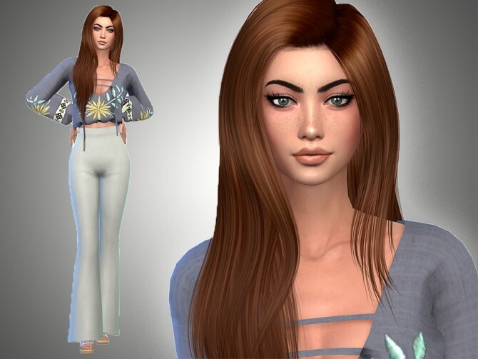 Sims 4 Kelly Howard by Mini Simmer at TSR