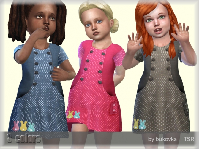 Dress Farm by bukovka at TSR » Sims 4 Updates