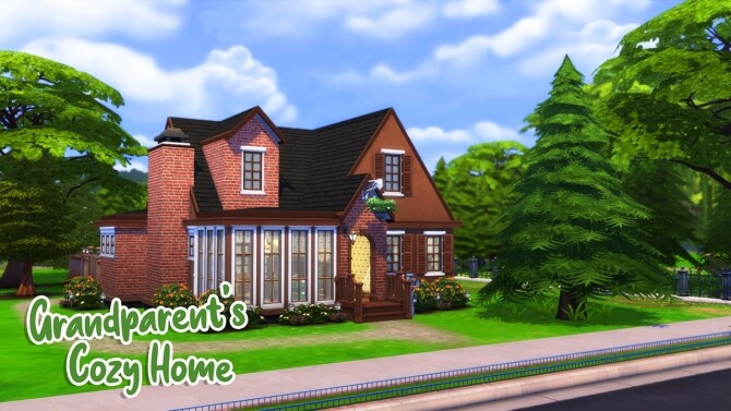 Sims 4 Grandparents Cozy Home by simbunnyRT at Mod The Sims