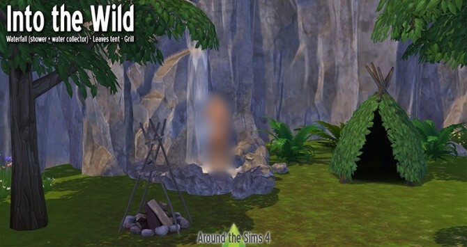 Sims 4 Into the wild set by Sandy at Around the Sims 4