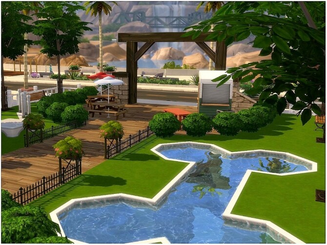 Sims 4 Pet Park by lotsbymanal at TSR