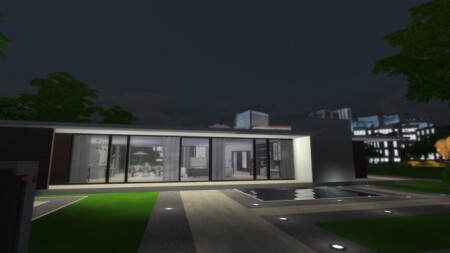 Modern Minimal House 3BR/2BA by RayanStar at Mod The Sims