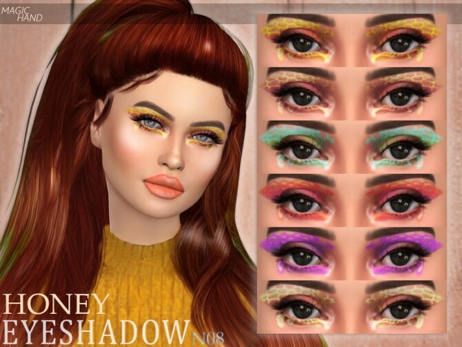 Sims 4 Eyeshadow N08 by MagicHand at TSR