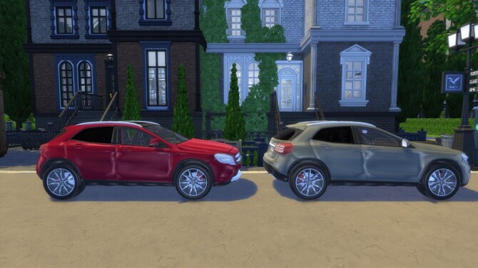 Sims 4 2015 Mercedes Benz GLA at Modern Crafter CC