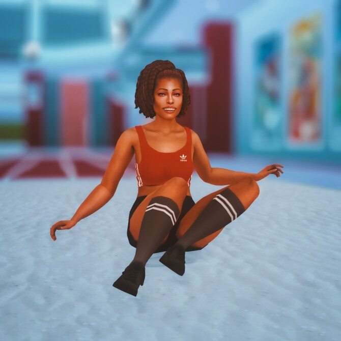 Sims 4 Long Jump Pose Pack at Katverse