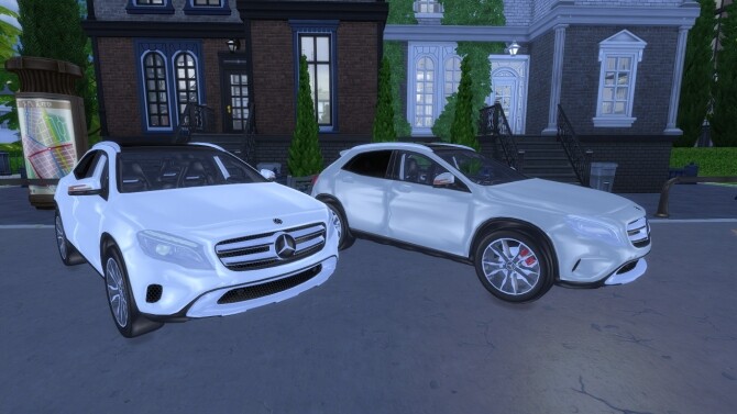 Sims 4 2015 Mercedes Benz GLA at Modern Crafter CC