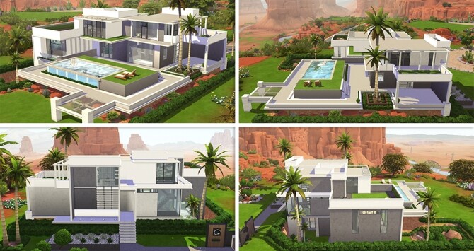 Sims 4 Modern Home 10 at Lorelea