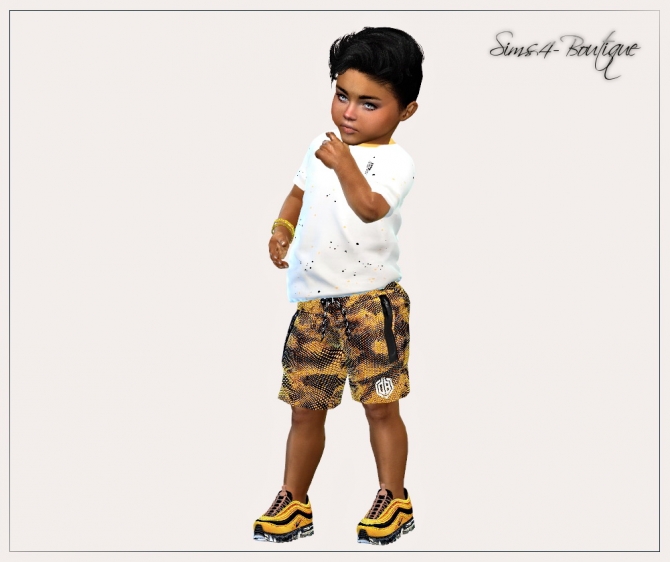 Designer Set for Toddler Boys 0808 at Sims4-Boutique » Sims 4 Updates