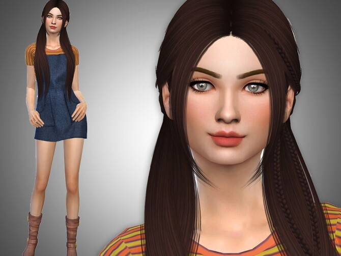 Sims 4 Liliana Stafford by Mini Simmer at TSR