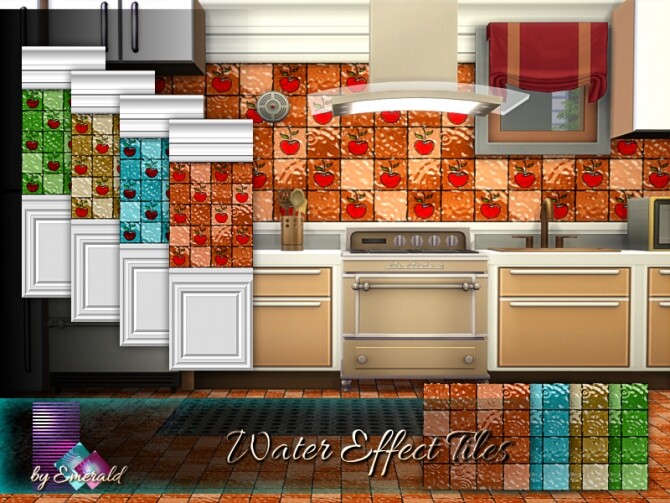 Sims 4 Water Effect Tiles by emerald at TSR